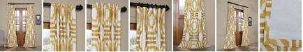 Exclusive Fabrics & Furnishings Mecca Printed Cotton 50" x 108" Curtain Panel